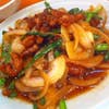 ニラレバ定食