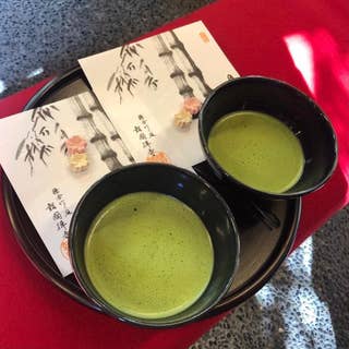 休耕庵 竹の庭の茶席 鎌倉 カフェ Retty