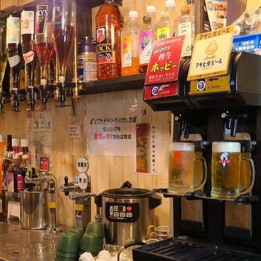 【お得な飲み放題!】ビールホッピーなし 10分150円(税込)~ 【30分450円】【1時間900円】