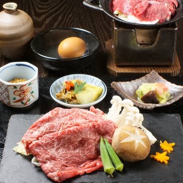 《平日価格》【限定10食】團斗特選 味噌すきやき御膳 2200円(税込)《土日祝は3000円(税込)》カウンター席限定