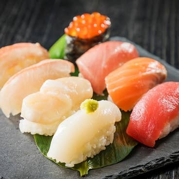 エバス絆コース 4,680+税【しゃぶしゃぶ・上寿司・バイキング(お野菜・料理・麺類・デザート)食べ放題】