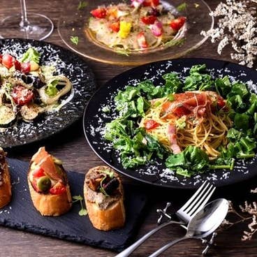 【2h飲み放題付】乾杯生ビール付！選べるパスタ含むちょうど良い《カジュアルコース》6品