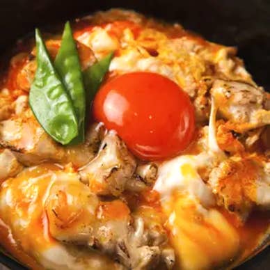 濃厚赤玉子の親子丼