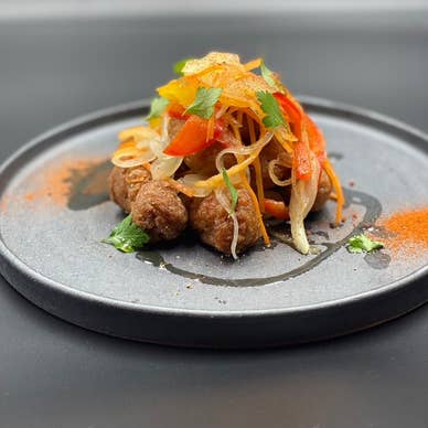 色々な大豆ミート料理・野菜料理