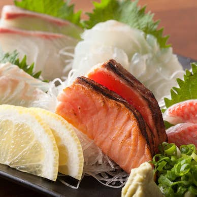 新鮮なお魚を使用した"お造り"