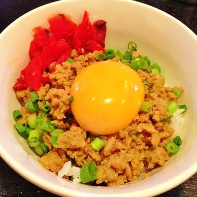 豚そぼろ丼