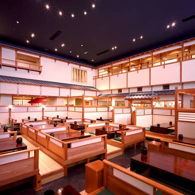 本陣席(掘り席)