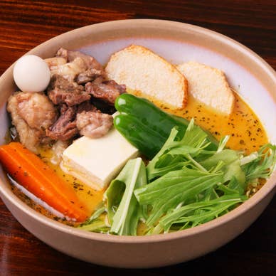 牛スジ豆腐カリー