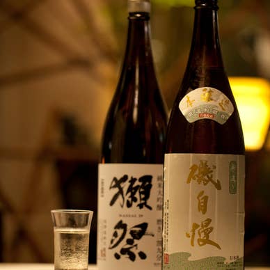 利き酒師が選んだこだわりの日本酒をご用意！