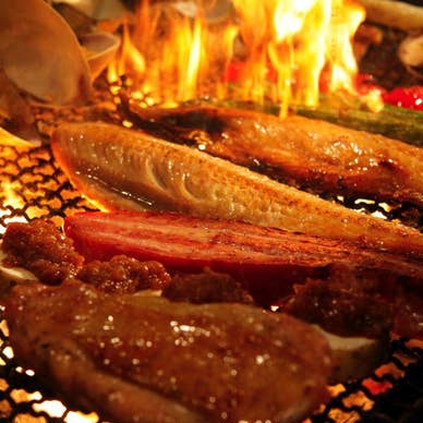 伴助 縞ほっけの炙り半身