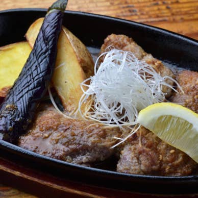 まぐろほほ肉のステーキ