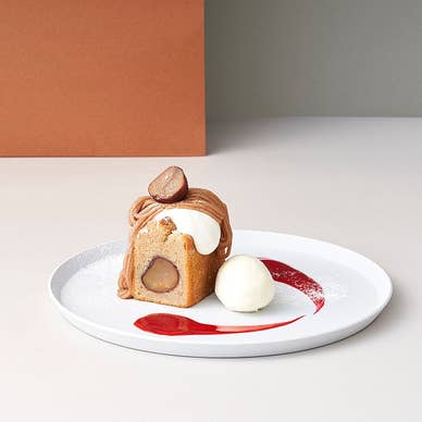 モンブランパウンドケーキ