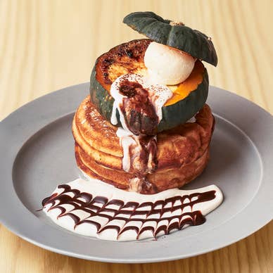 まるごとかぼちゃのパンケーキ