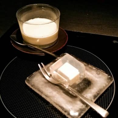 デザート 豆腐かん 焼酎プリン