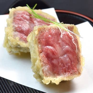佐賀牛の天麩羅