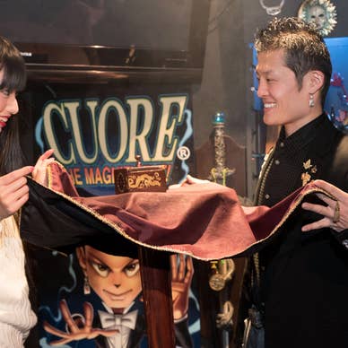 迫力のステージマジック