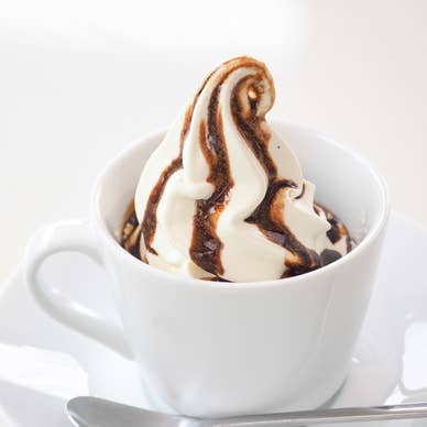 ソフトクリーム  ヴィンコット