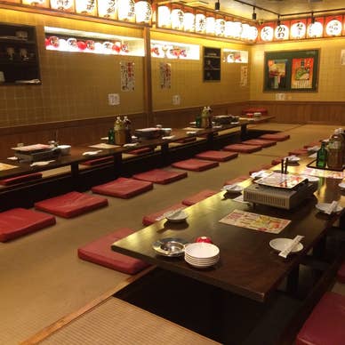 全席掘りごたつのお座敷全席（～30名まで）
