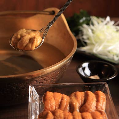 雲丹しゃぶ 1人前1990円