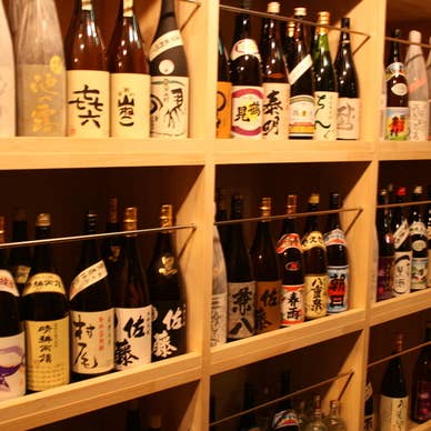 種類豊富な日本酒と焼酎