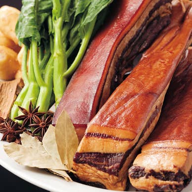 自家製 四川醤肉（エイジングポーク）
