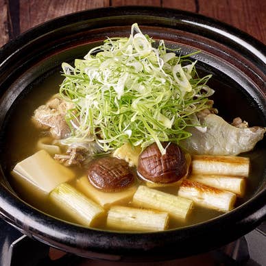 すっぽん鍋の会席料理
