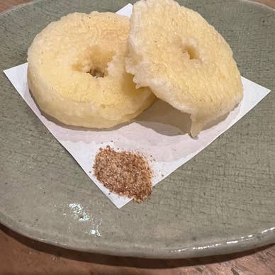 信州りんご天ぷら　シナモン塩