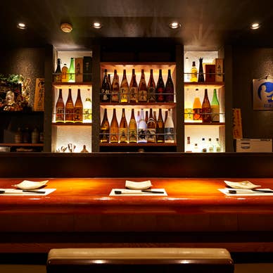 カウンター席①