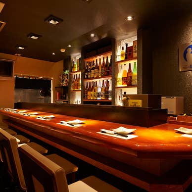 カウンター席②