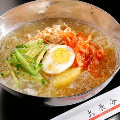 〆の冷麺