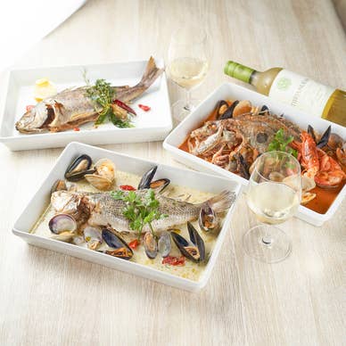 鮮魚を愉しめる逸品料理の数々