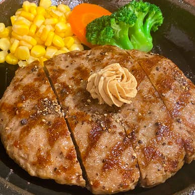 ワイルドハンバーグ《写真は300g》