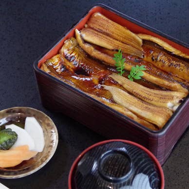 焼き穴子重