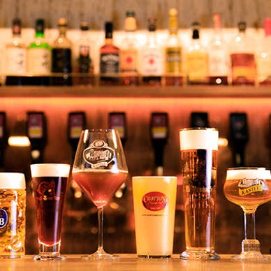 豊富なビールメニュー