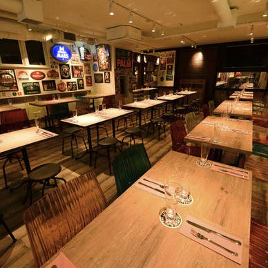 開放的な店内