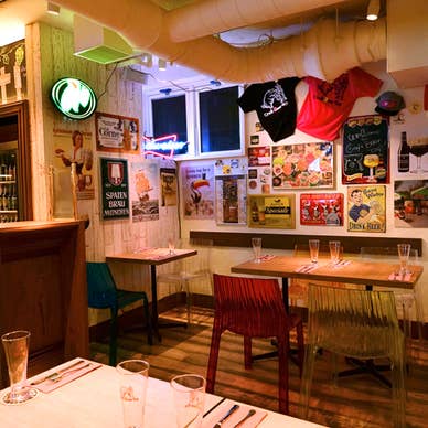 おしゃれな店内