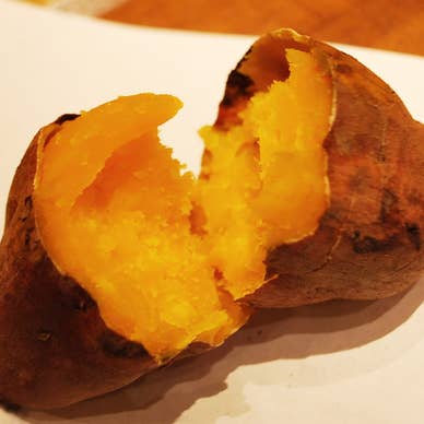 あま～い蜜たっぷりの安納芋の石焼き芋