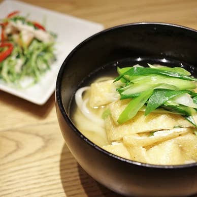 あったか刻みきつねうどん