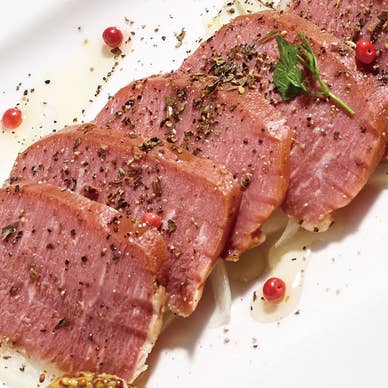 珍しい羊肉ハム