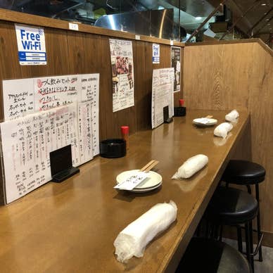 カウンター席