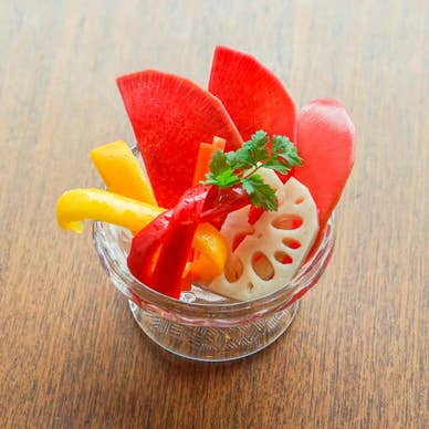 自家製加賀野菜ピクルス