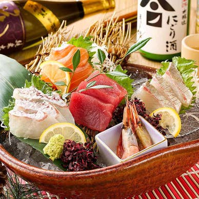 店長自慢のお造り盛り合わせ