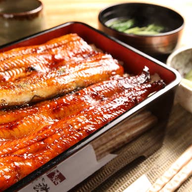 身の大きな青うなぎでご提供する『上うな重』