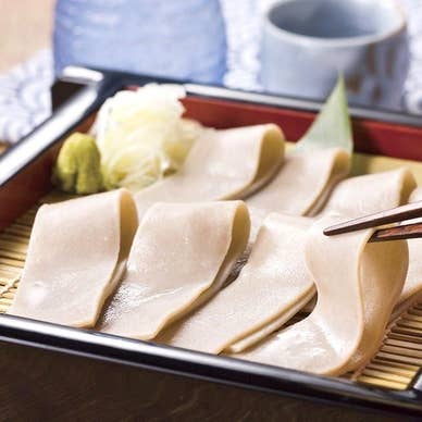  蕎麦の刺身