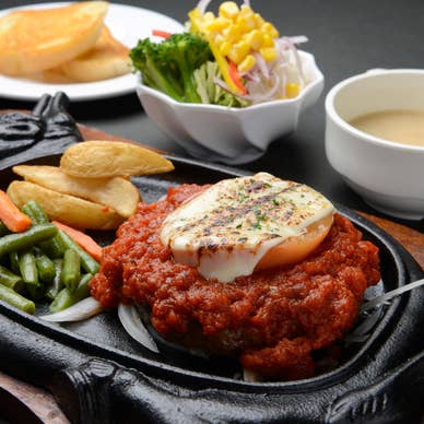 トマトハンバーグ