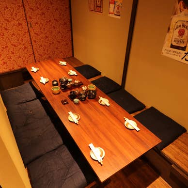 個室は最大40名まで