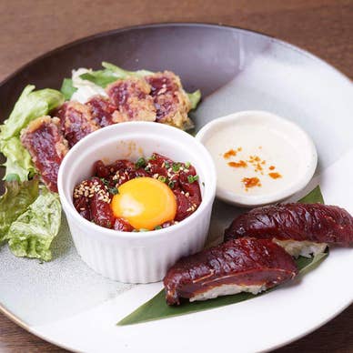 3種の鯨料理