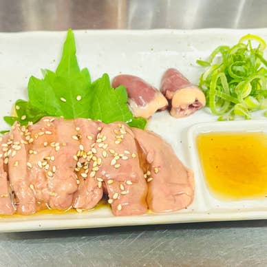 白肝刺身