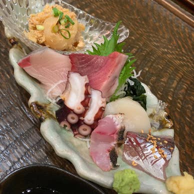 鮮魚刺し