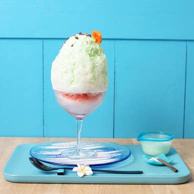 Cocktail氷「マカデミアグラスホッパー」